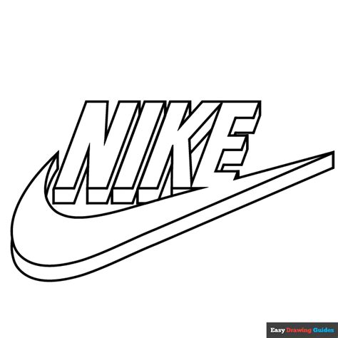 Nike Logo Coloring Pages 